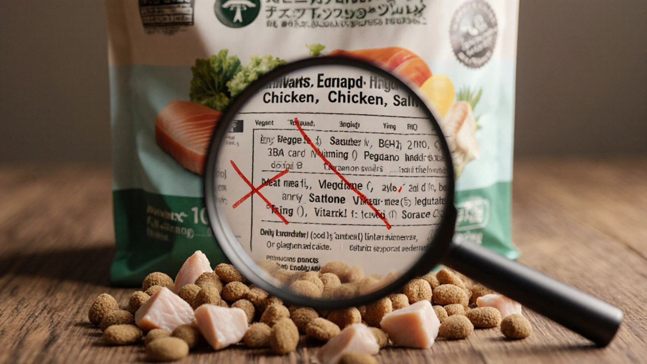 Чего не должно быть в хорошем корме для собак: список вредных ингредиентов