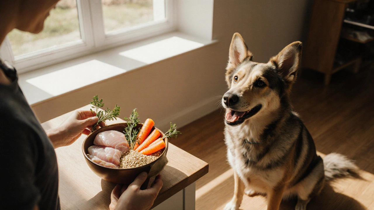 Каша с мясом для собак: можно ли кормить и как готовить