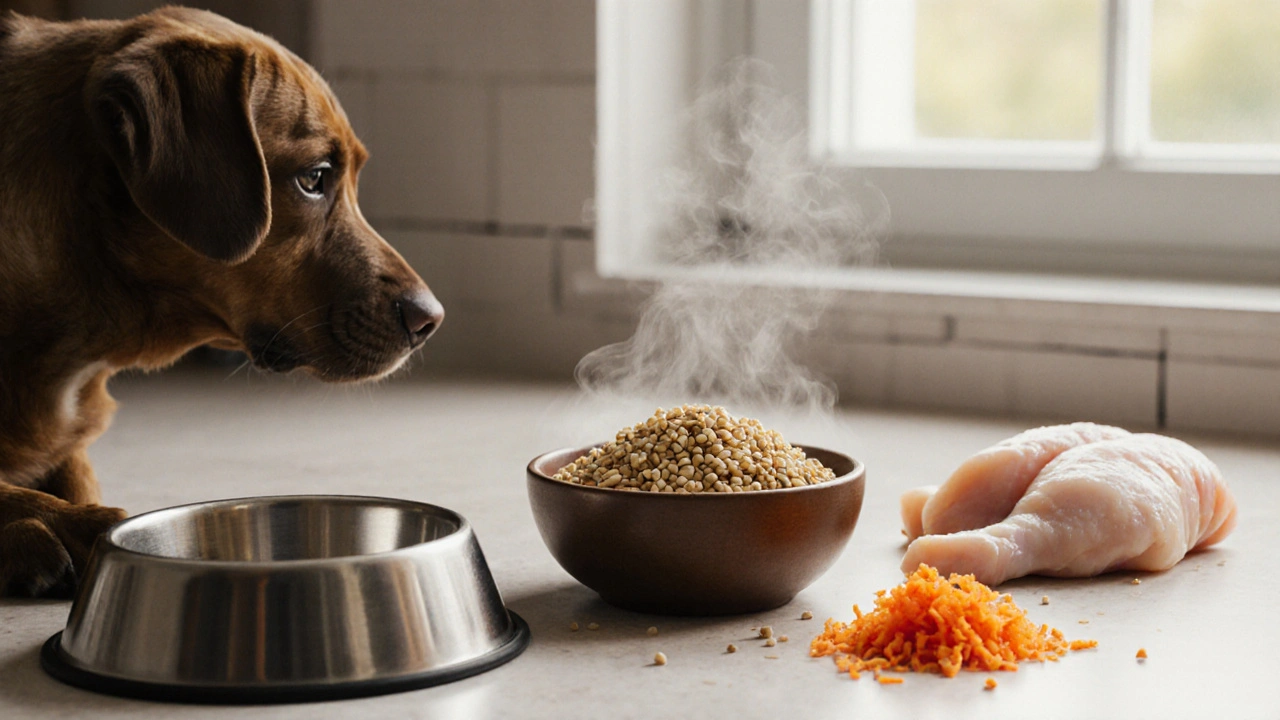 Можно ли давать собакам вареную гречку: польза, вред и как правильно кормить