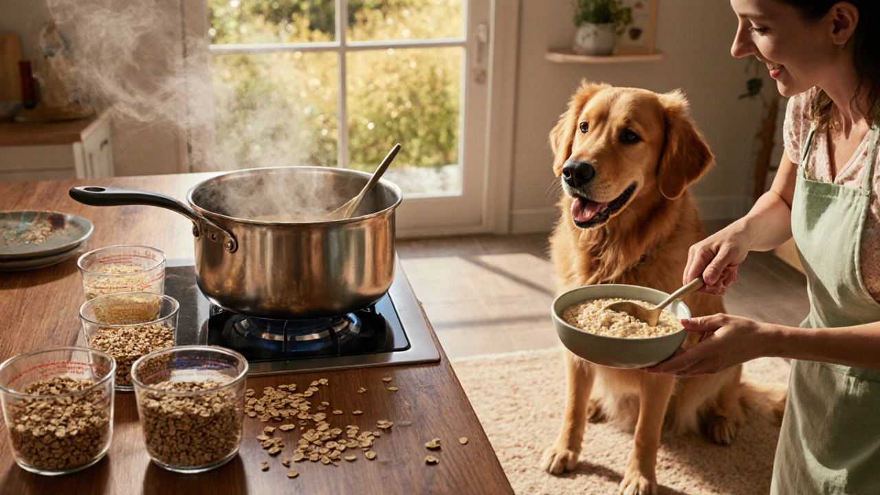 Самая полезная каша для собак: рейтинг, польза и рекомендации