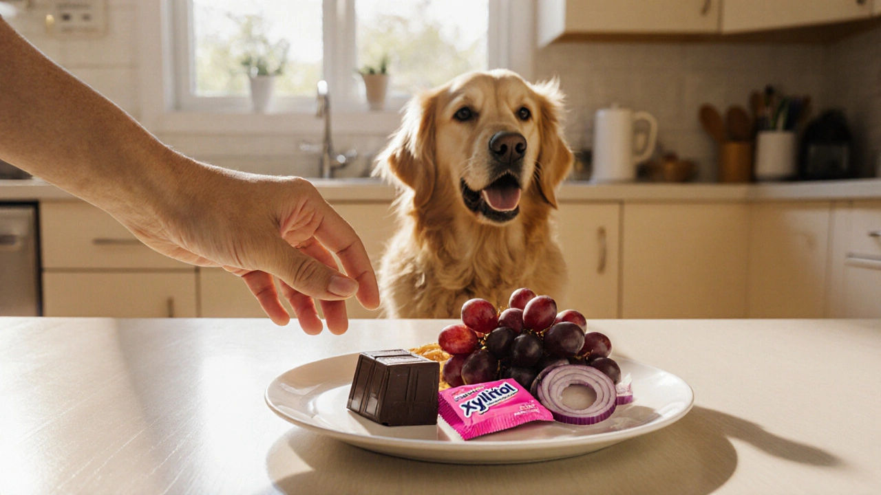 Токсичные человеческие продукты для собак: 13 опасных пищевых веществ