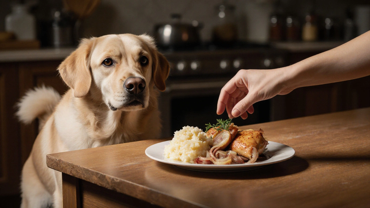 Почему нельзя кормить собаку домашней едой: риски и безопасные альтернативы
