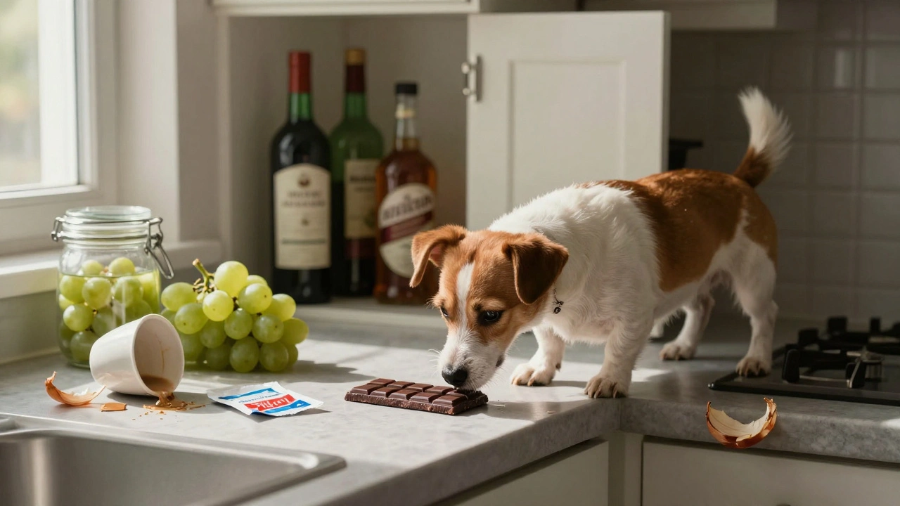 Какие продукты являются ядом для собак: список токсичных продуктов и что делать, если собака их съела